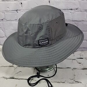 Dakin Adventure Bucket Hat Unisex Gray Breathable Packable Explorer SPF Sun Cap